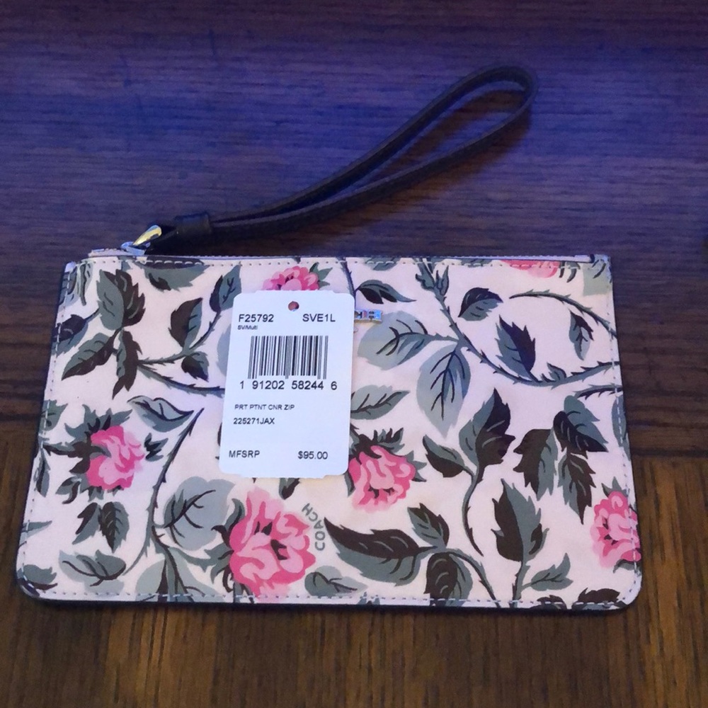 NWT Coach Wristlet